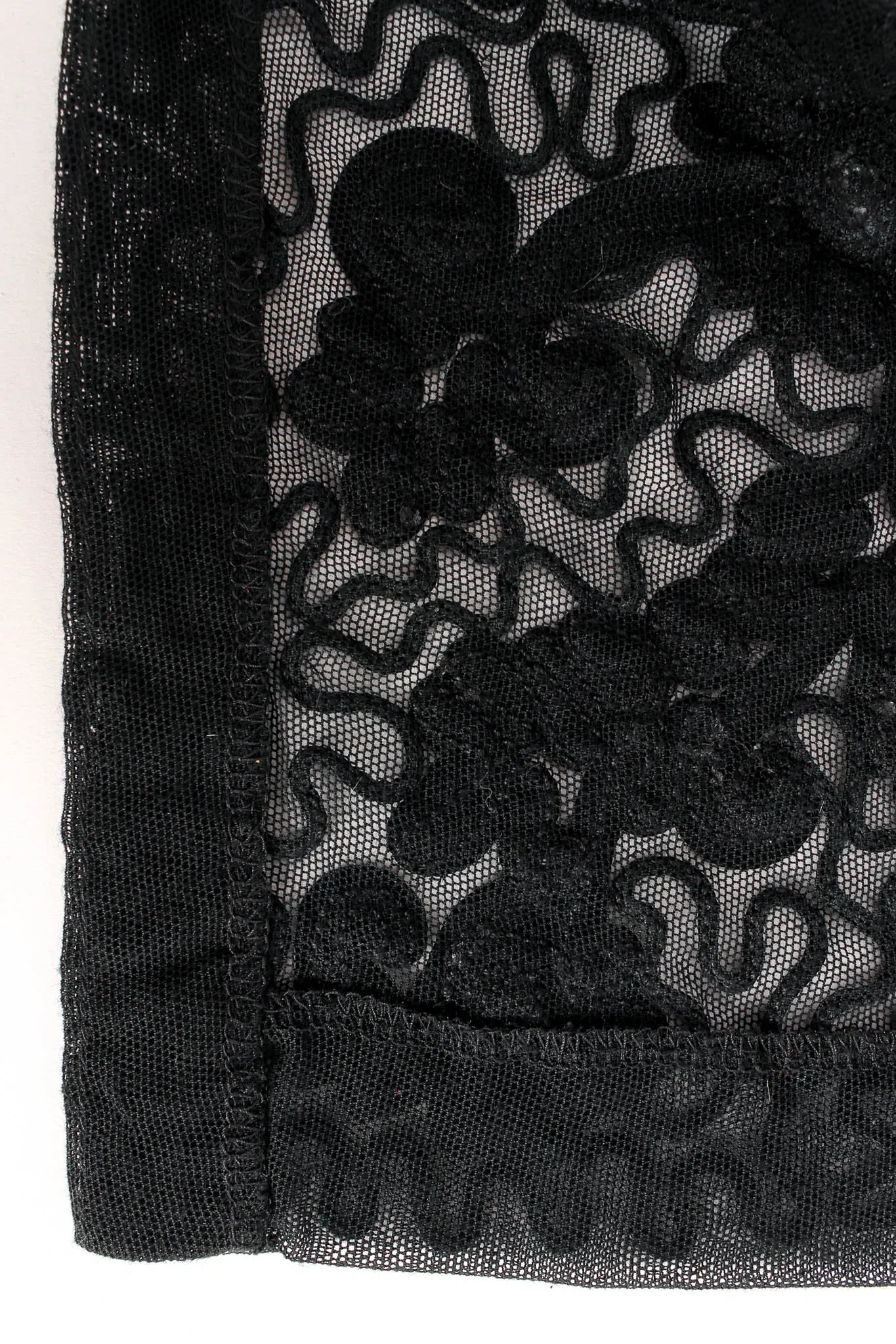 Swirl Sheer Bodysuit & Skirt Set